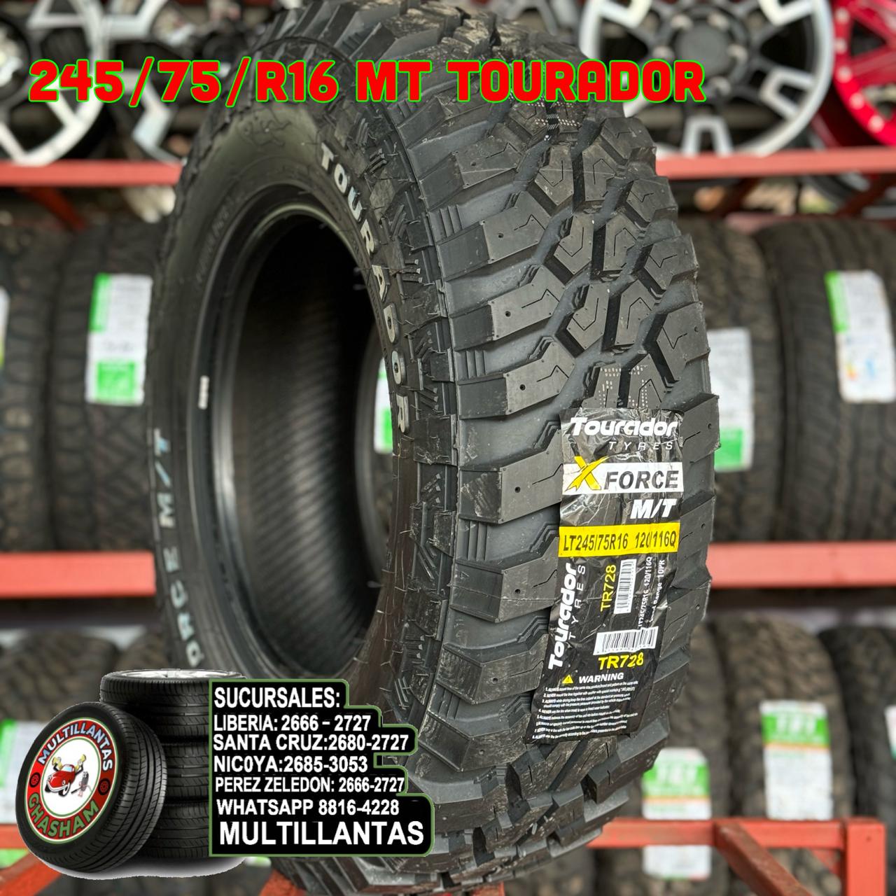 245/75/R16 TOURADOR MT-LT-X FORCE 10PR